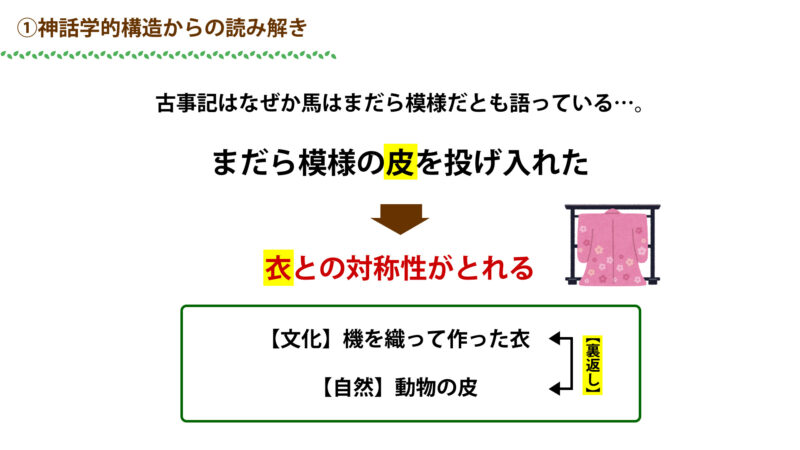 馬の皮と衣⑤